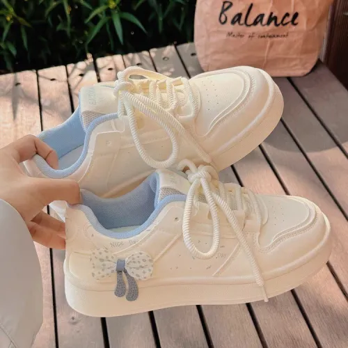 OLIDIK Белые Кроссовки Легкие Anti Slip Низкие Кроссовки для Скейтбординга Женские