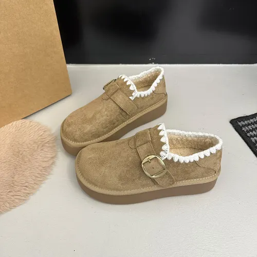 OLIDIK Термический Низкий Верх Birkenstock Стиль Утепленная Обувь Женская