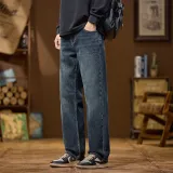 Винтажный синий (утолщенный с флисовой подкладкой)