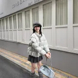 Синий (90% белый утиный пух)