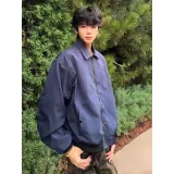 Темно-синий, утепленный