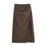 Кофейный (с брендом Mu Xiahxin, крючок и петля)