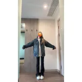 Черный с флисовой подкладкой