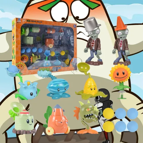 RONGDAFENG Растение VS. Zombies Полный комплект с 686 132 Проектилами Креативный Шуточный Игрушка