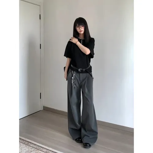 XUBAIHUO Серый Унисекс Костюм Брюки