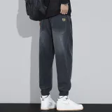 Темно-синий - Утолщенный с флисовой подкладкой