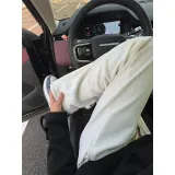 Белый с флисовой подкладкой