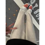 Бело-серый с флисовой подкладкой