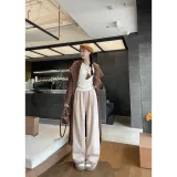 Хаки - Удлинённая длина - С флисовой подкладкой