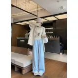 Синий - Стандартный - С флисовой подкладкой