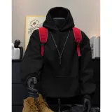 Чёрный, утолщённый с флисовой подкладкой