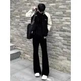 Черный с флисовой подкладкой