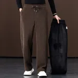 Синий Серый [Утолщенный, Без подкладки]