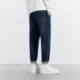 Синий, флисовая подкладка