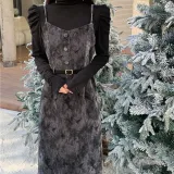 Черный (Базовый слой + Юбка) с ремнем