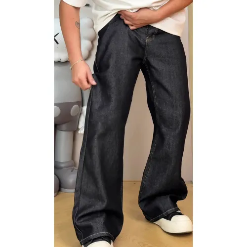 TR Черный Унисекс Повседневные Брюки