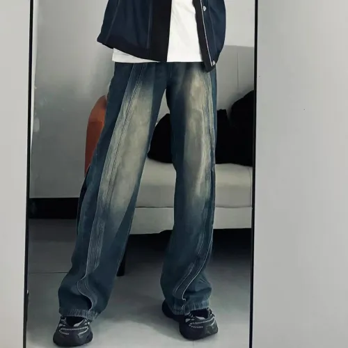 TR Wash Blue Unisex Jeans TR Wash Синий Унисекс Джинсы