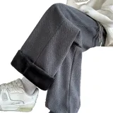 Вересковый серый с флисовой подкладкой