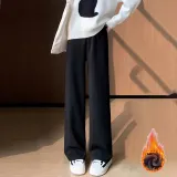 Черный с флисовой подкладкой и утолщением