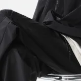 Черный с флисовой подкладкой