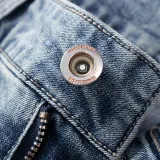 Ностальгический синий [Длина до щиколотки]