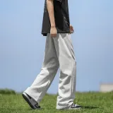 Осенний Зимний Утолщенный и с Флисовой Подкладкой Белый Фотиния Серый