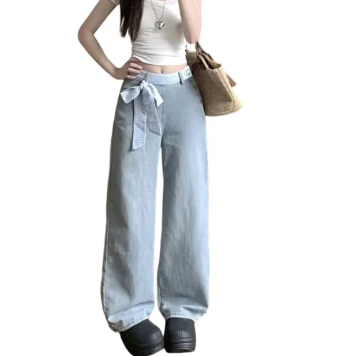 LADYXIEXIE Blue Women's Jeans LADYXIEXIE Синий Женские Джинсы