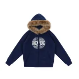 Темно-синий с флисовой подкладкой