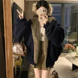 Темно-синий [Двусторонний]