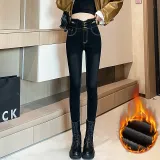 Черный с флисовой подкладкой