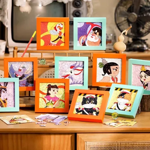 Шан Мэй Шэдоу X TOI Ne Zha Sun Wukong Черный кот Police CHIEF Детские мультфильмы Слепые коробки