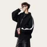 Черный с флисовой подкладкой