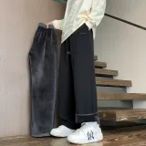 Чёрный [Утолщённый и с флисовой подкладкой, улучшенный]