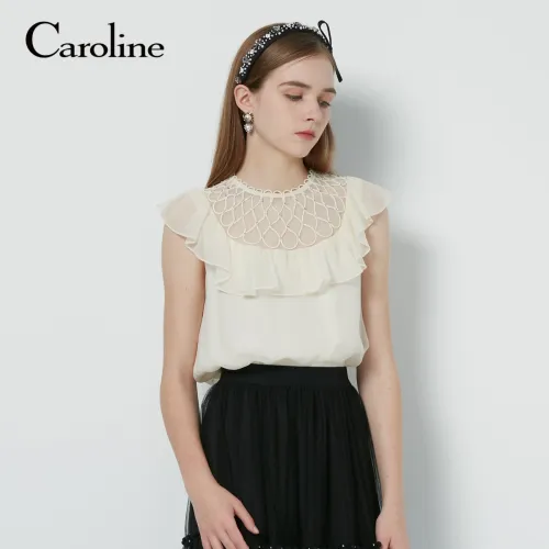 Caroline Женские Шифоновые Рубашки