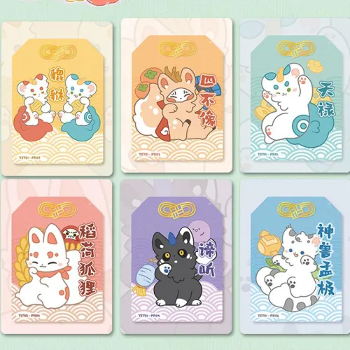 CARD.FUN There IS A BEAST Коллекционная карта Первая редакция Божественные звери из мира смертных IP Аниме карточки