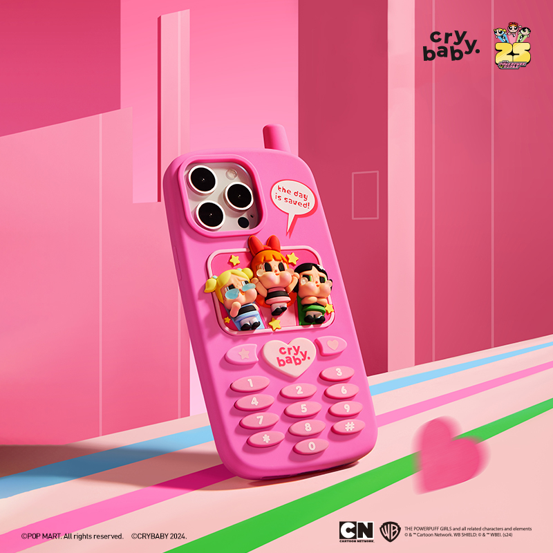 POP MART CRYBABY X The Powerpuff Girls Коллекция Чехол для телефона Трендовые продукты — фото 4