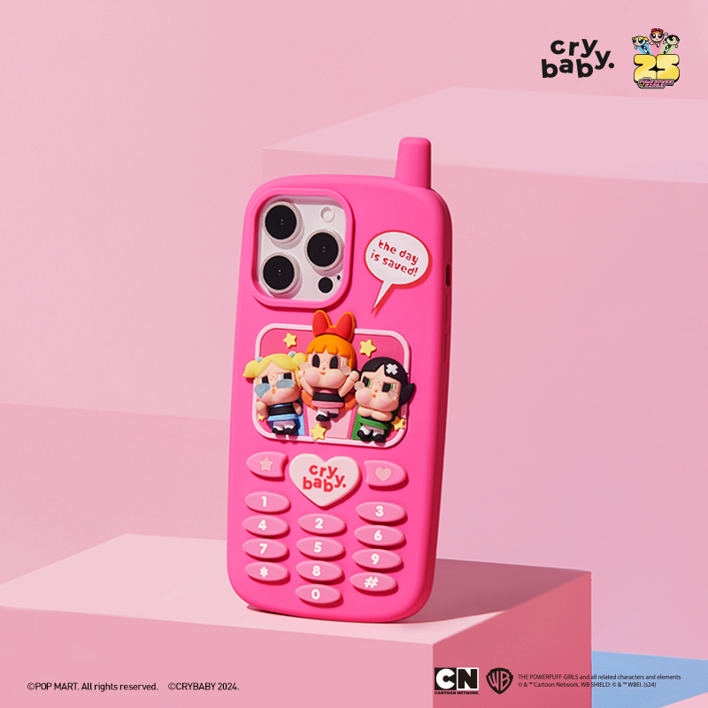 POP MART CRYBABY X The Powerpuff Girls Коллекция Чехол для телефона Трендовые продукты — фото 5