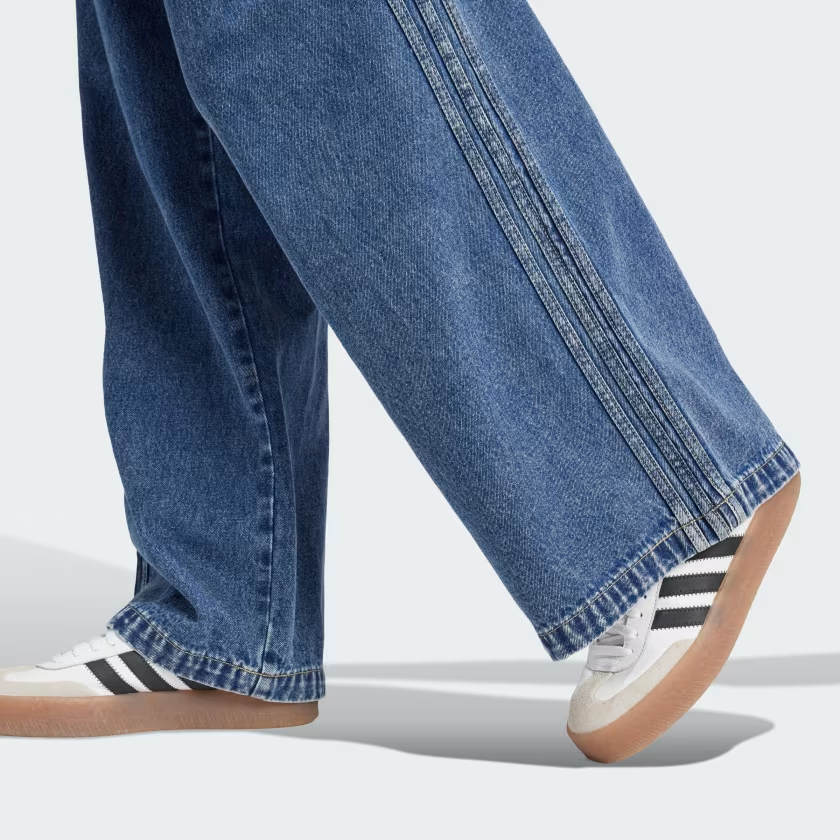 Adidas Originals Premium Essentials Blue Women's Jeans Adidas Originals Premium Essentials Синий Женские Джинсы