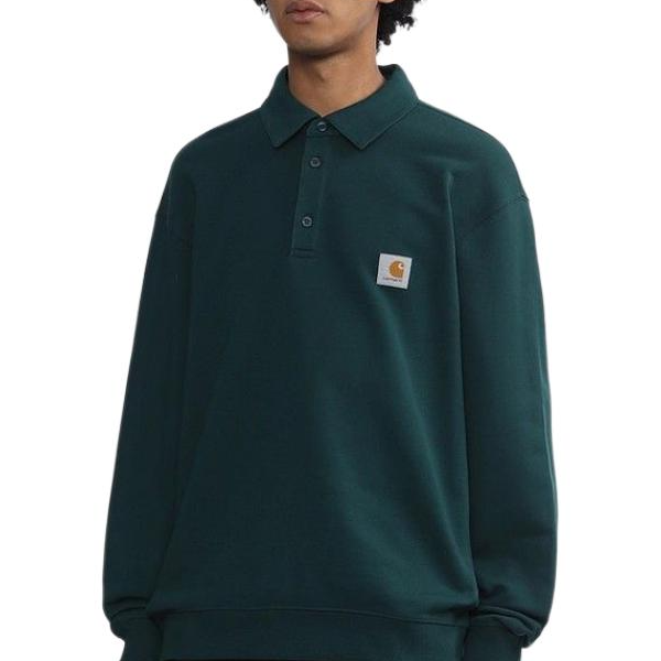 Carhartt WIP Мужская толстовка GRX зеленый — фото 4