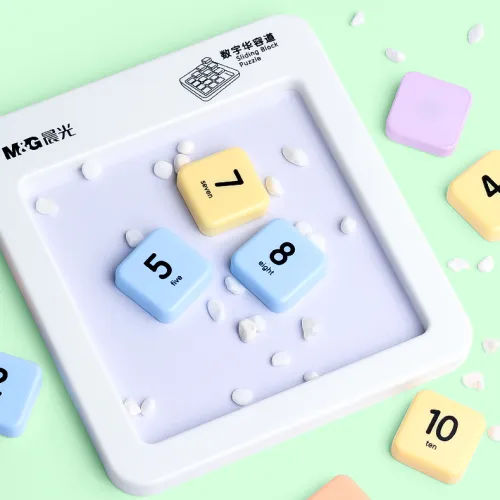 M G Числа Huarong Выдвижной Пазл Sudoku 9x9 Сетка Развивающие игрушки