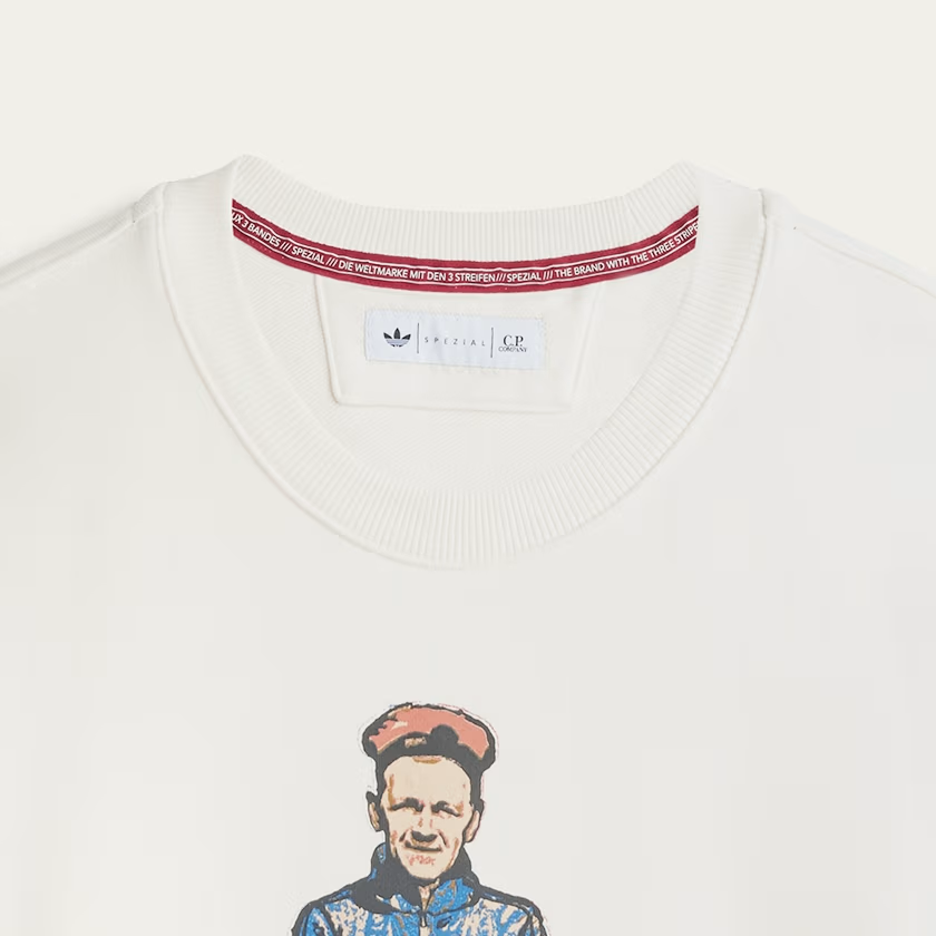 Adidas Originals x C.P. COMPANY Худи-ханьфу Унисекс Белый