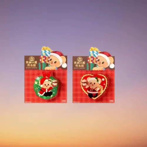 Lelecha x Butter Bear Butter Bear Baked Шамбре Акрил Магниты аниме-тематики