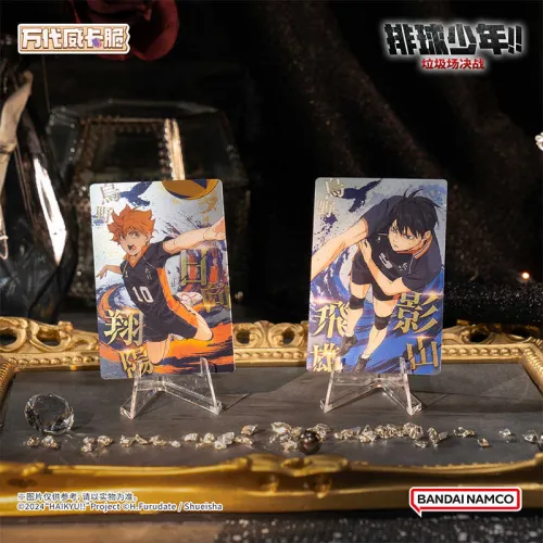 BANDAI Theater EDITION Haikyuu!! FINAL BATTLE AT The Dump Excluding Waika Cookies IP Аниме Карточки 1 шт