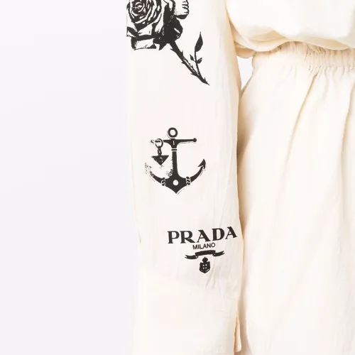PRADA Экрю Женские Комбинезоны