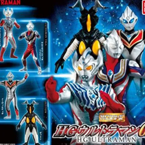 BANDAI Ultraman Characters Ультрамен 159 YUAN Счастливая сумка 100% Счастливый Draw Включает 4 5 шт Коробка OF Яиц
