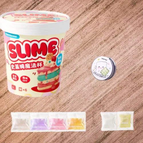 Coloyou Прозрачный Кристальный Слим Safe Не Токсичная Вода Основанная Пена Клей Пульта Игрушки