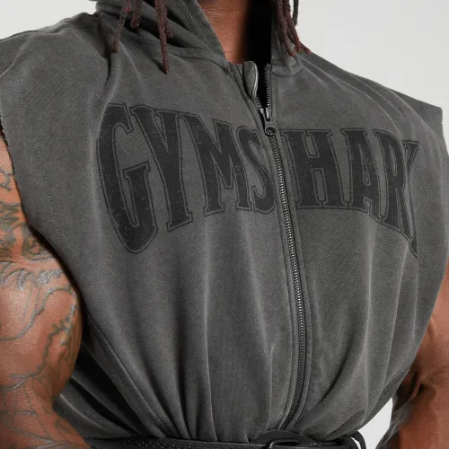 GYMSHARK Серый Мужской Жилеты